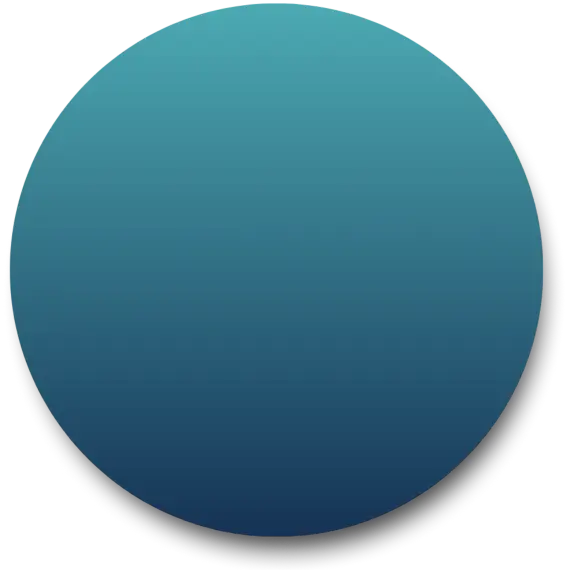 gradient blue-green circle